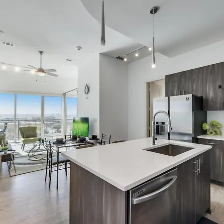 Snazzy Loft Style 2Br I Gym I Parking I Workspace Dallas Exterior photo